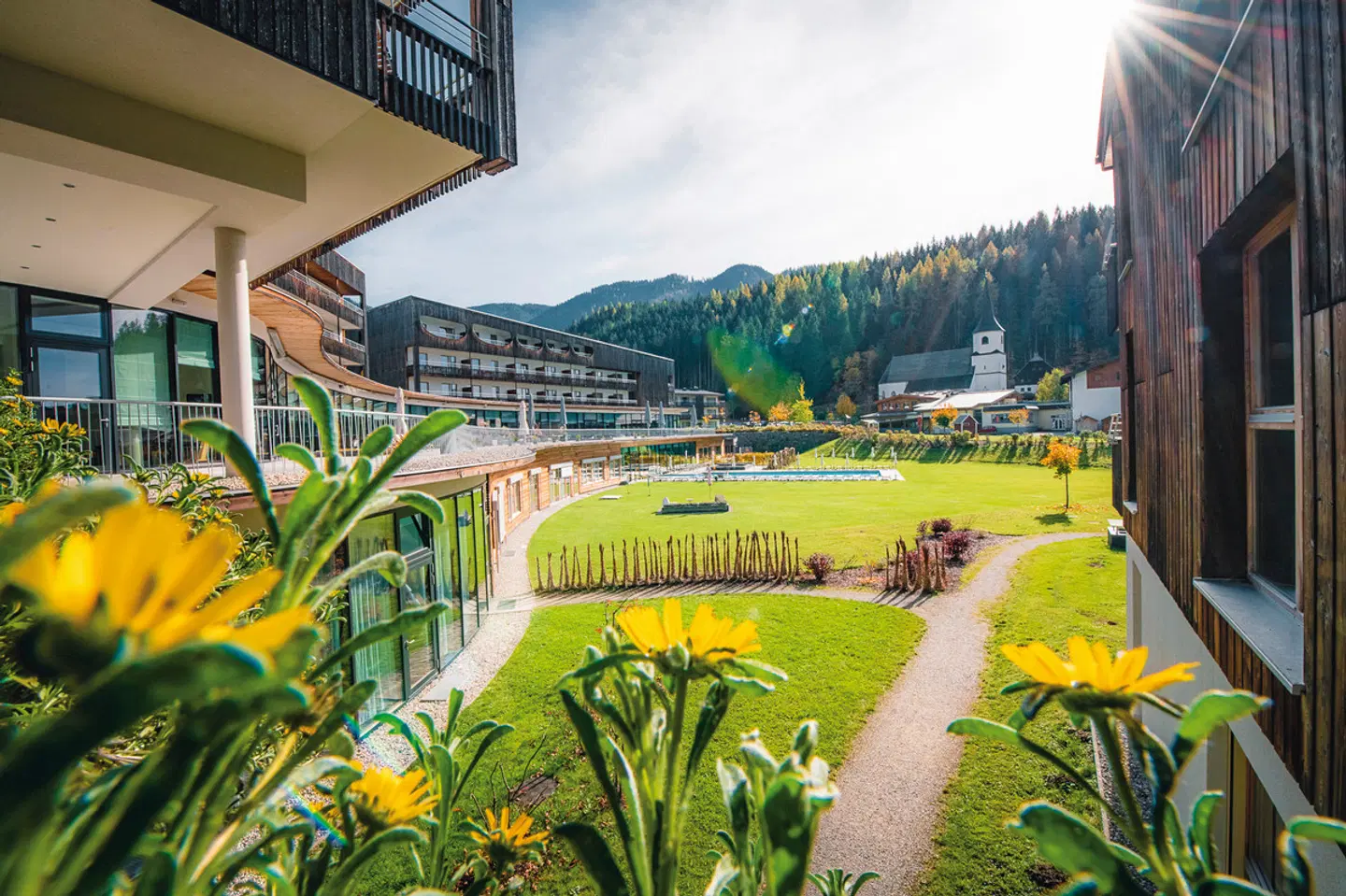 aja Bergresort Werfenweng Hotel Garten