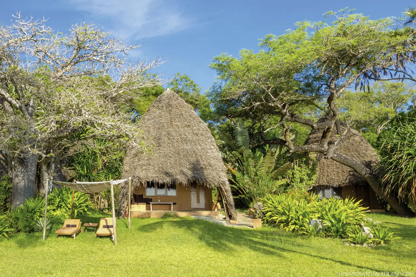Nomad Beach Resort Garten