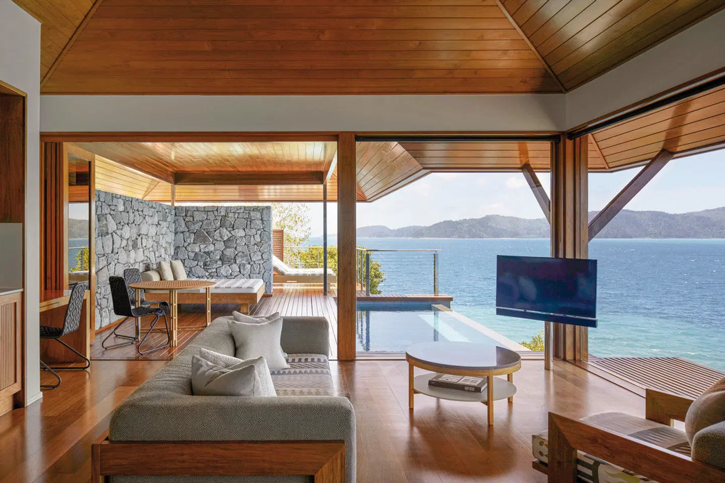 Qualia Resort Terrasse
