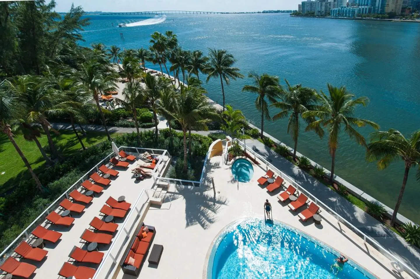 Mandarin Oriental, Miami Terrasse