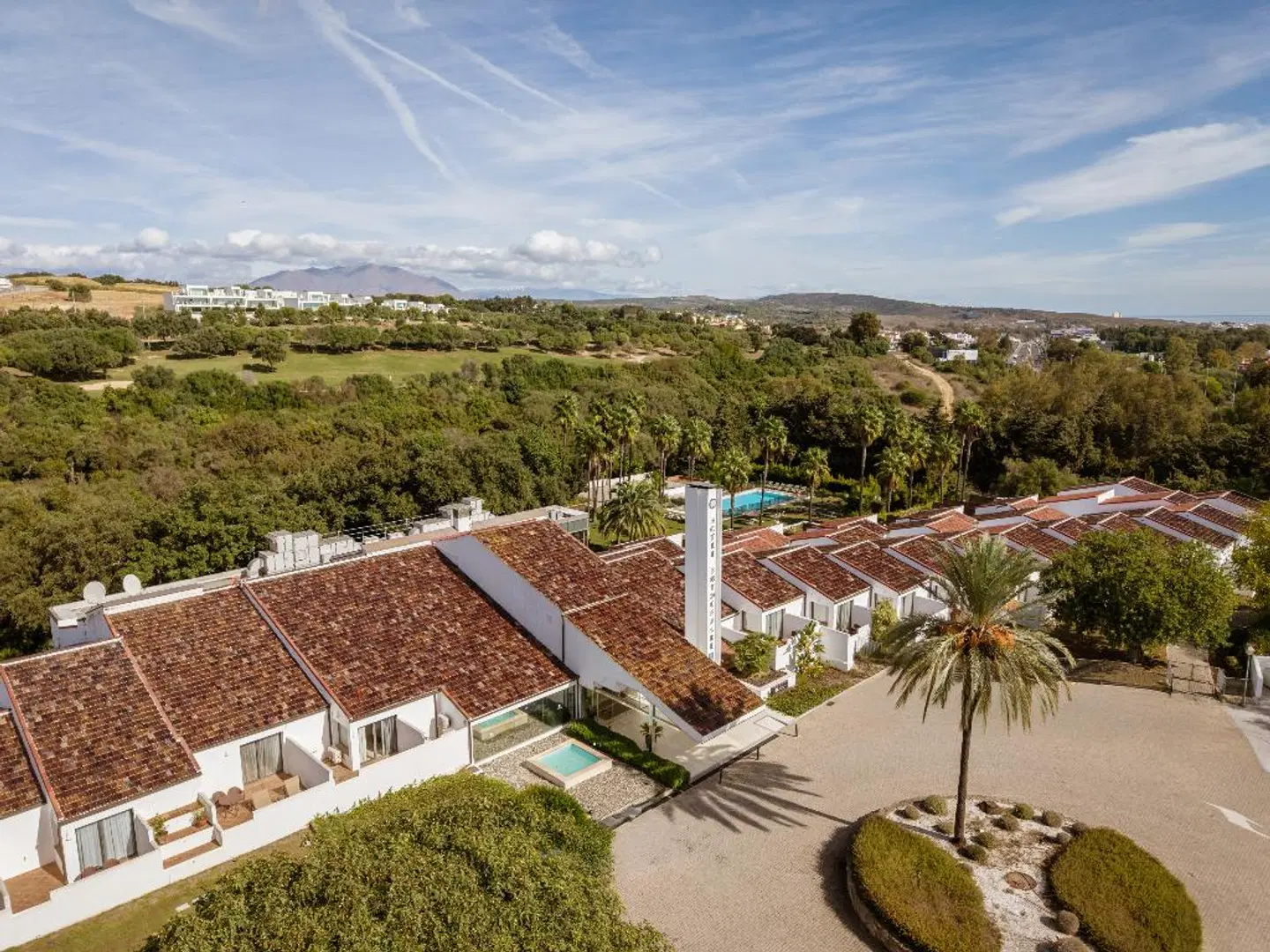 Hotel Encinar de Sotogrande Terrasse