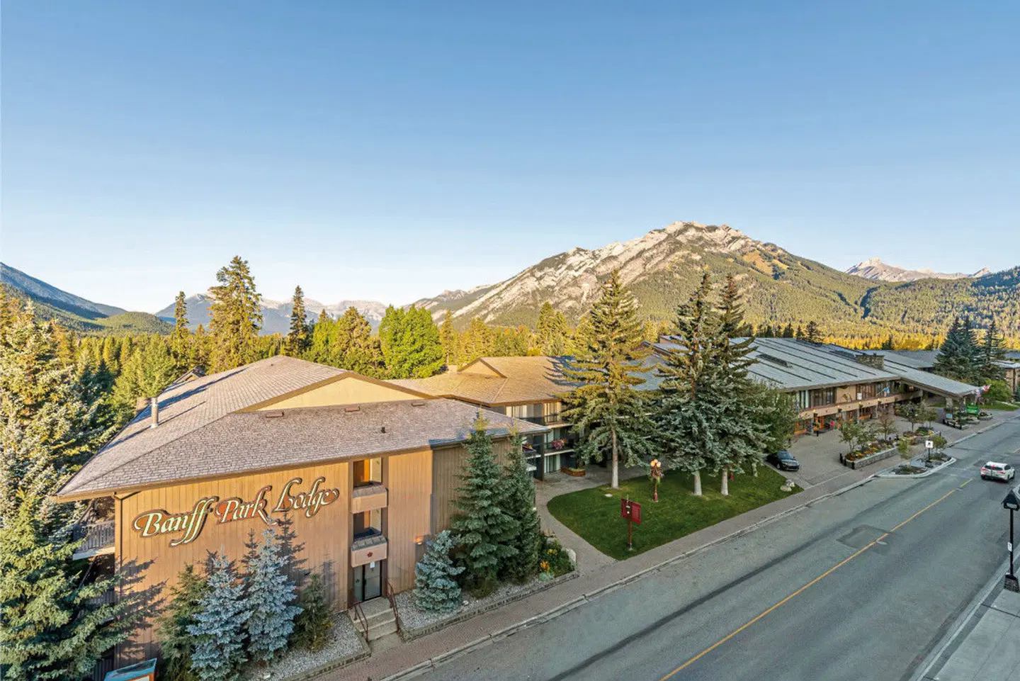 Banff Park Lodge Terrasse