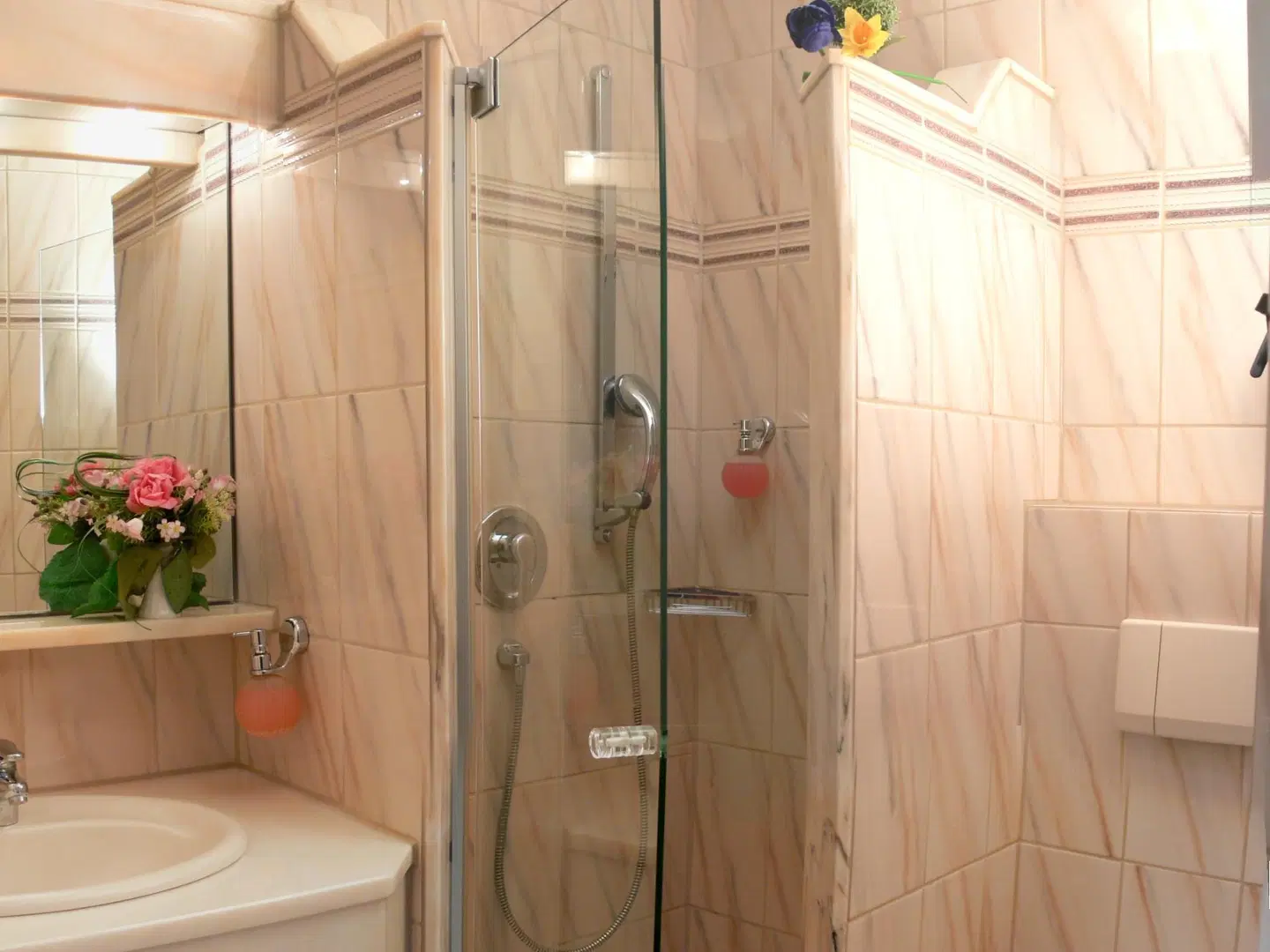 Hetzel-Hotel Löwen Badezimmer