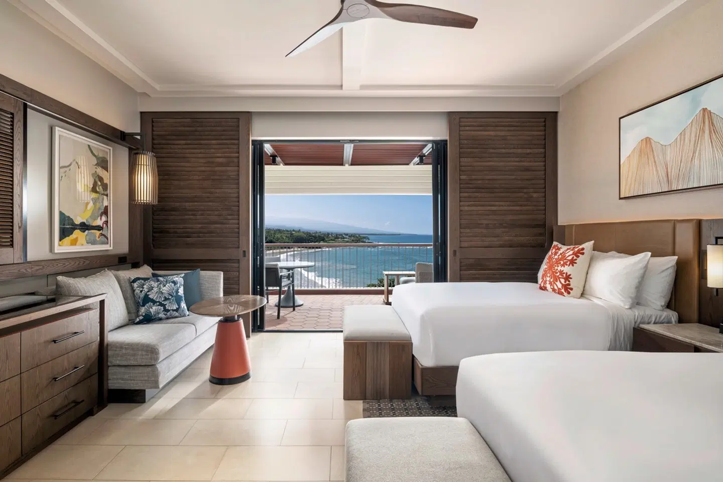 Mauna Kea Beach Hotel, Autograph Collection Badezimmer