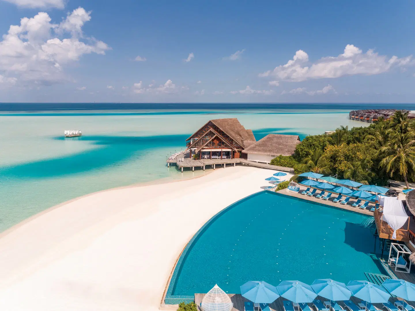 Anantara Dhigu Maldives Resort Strand