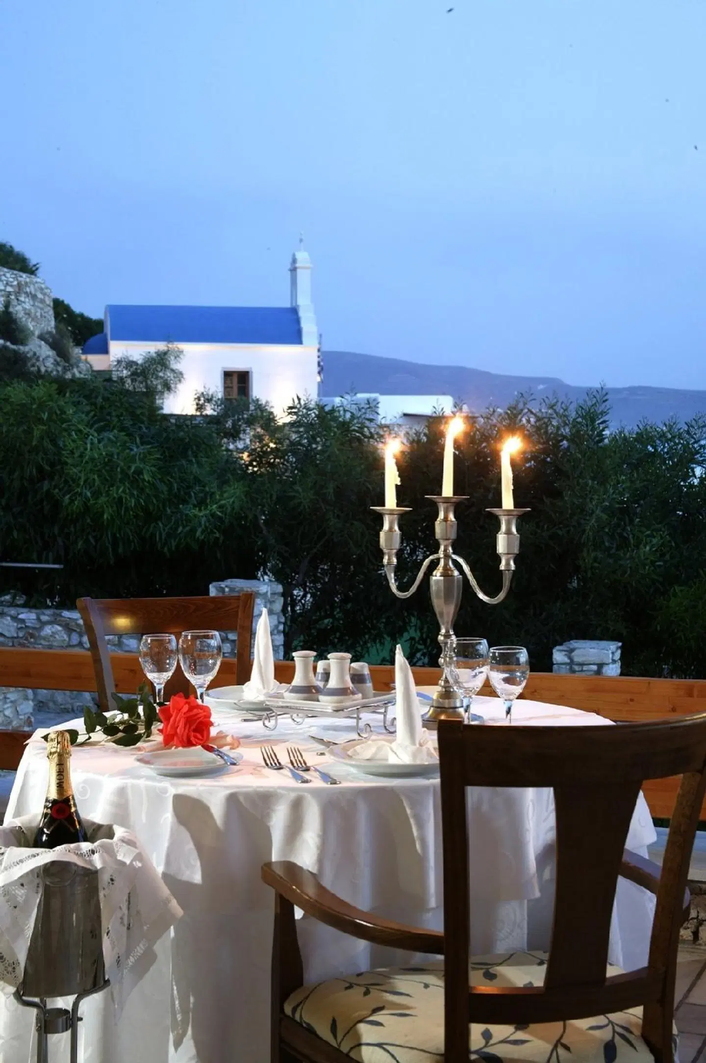 Paros Agnanti Hotel Terrasse