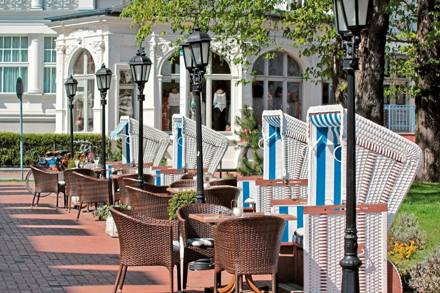 SEETELHOTEL Pommerscher Hof Terrasse