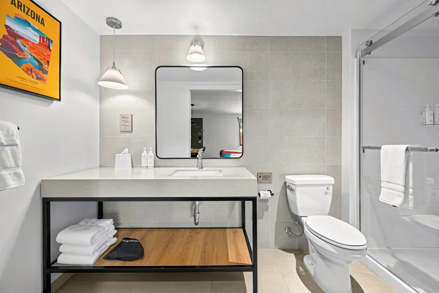 Marble Canyon Lodge Badezimmer