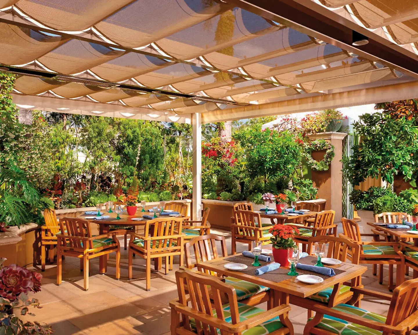 Four Seasons Hotel Los Angeles at Beverly Hills Terrasse