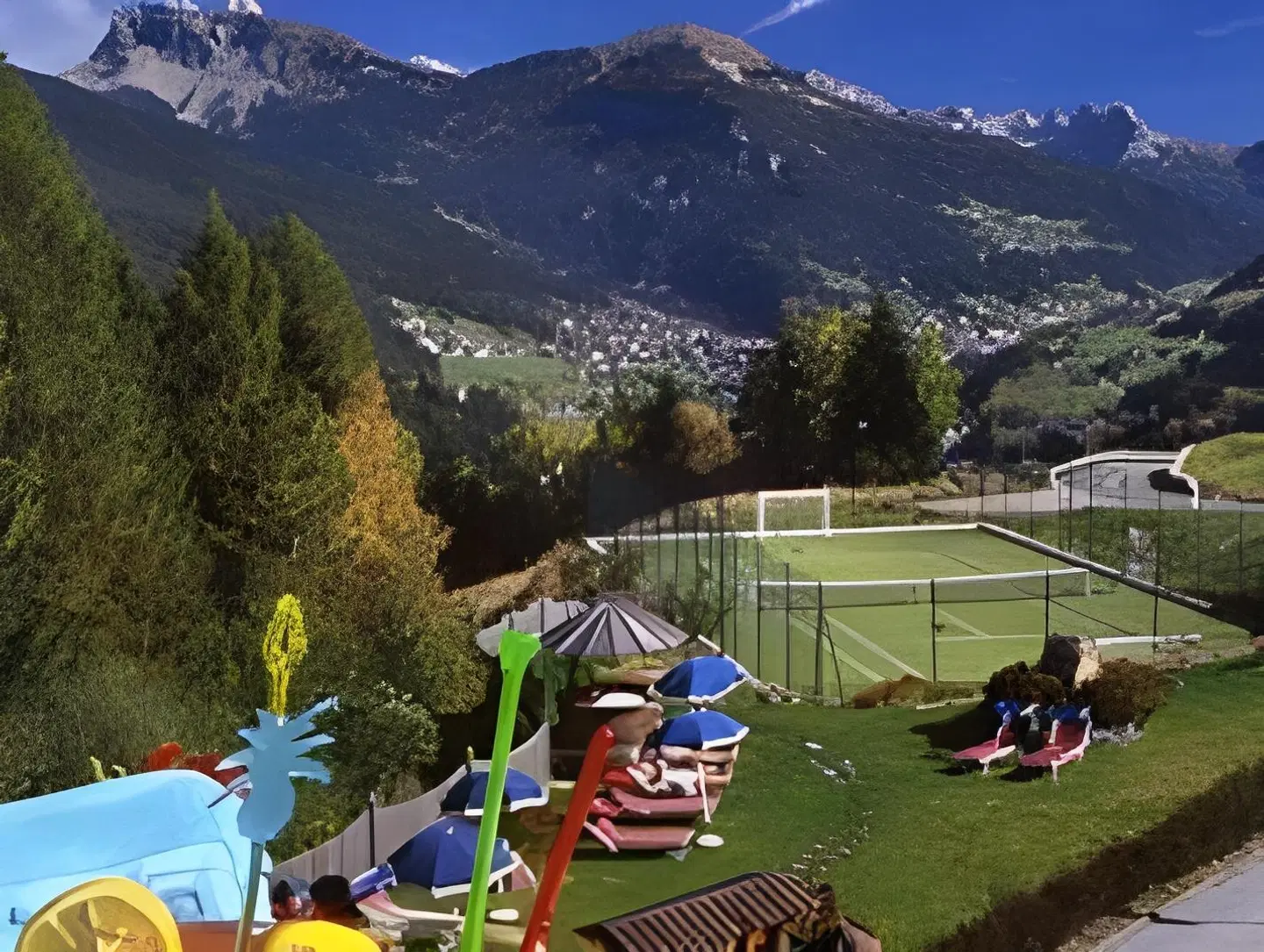 Albion Mountain Spa Resort Dolomites LANDSCAPE