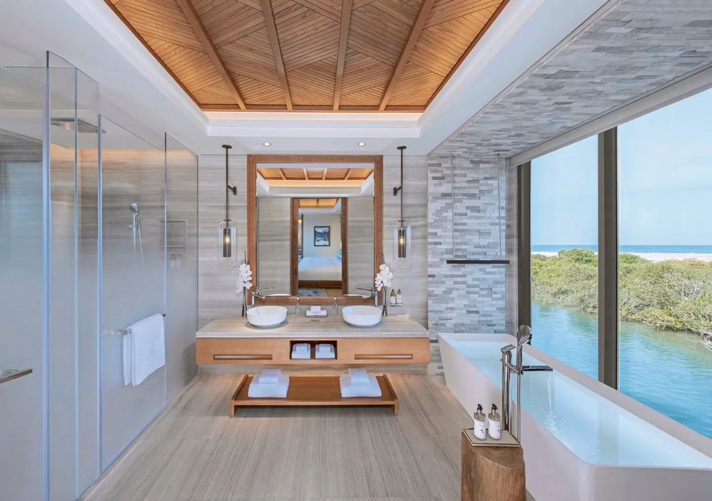 Anantara Mina Ras Al Khaimah Resort Badezimmer