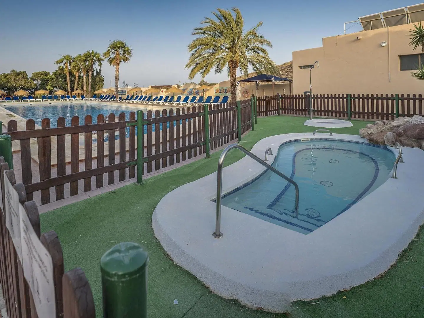 Camping Los Escullos Terrasse
