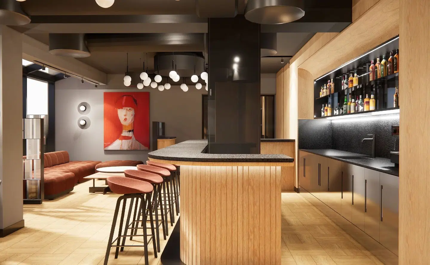 Aston Hotel Riga Bar
