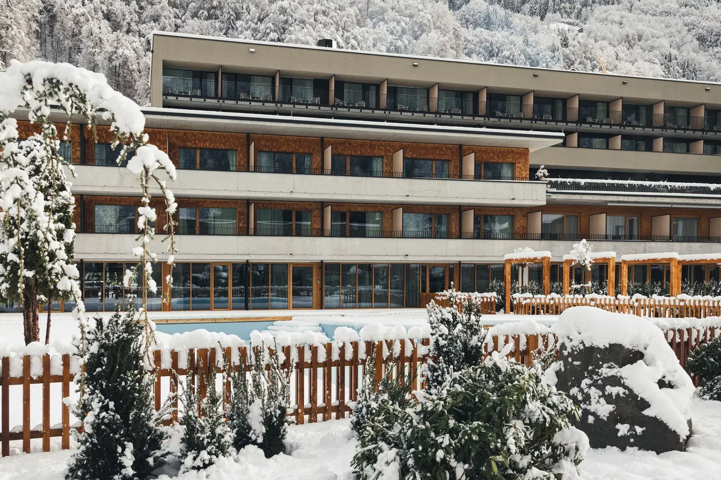 Alpenhotel Montafon Terrasse