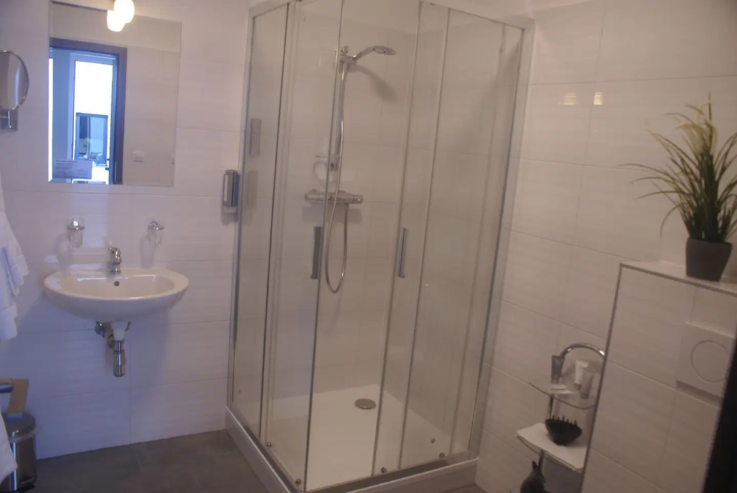 Fast Lane Hotel Badezimmer