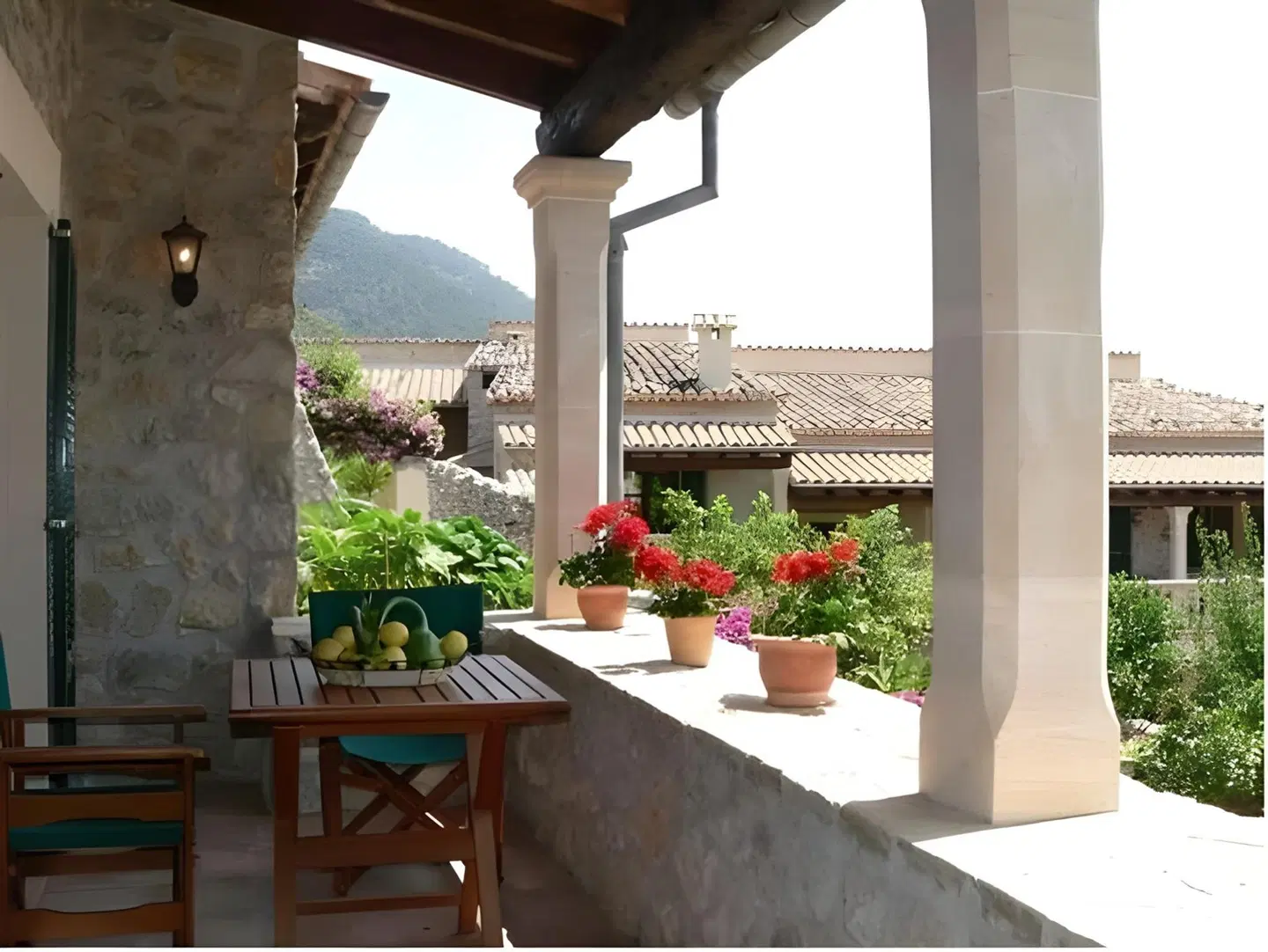Rural New Can Furios Terrasse