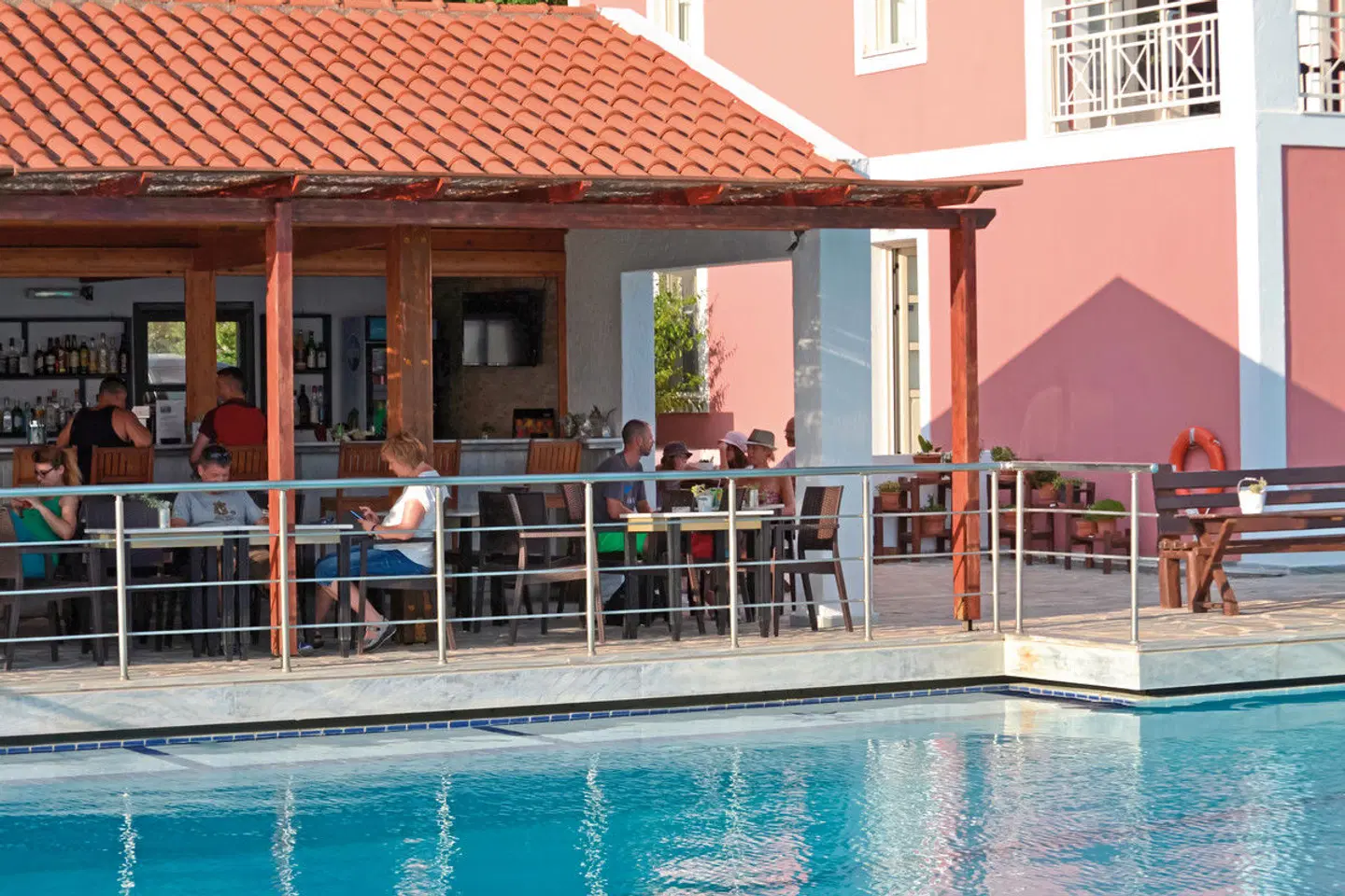 Mykali Hotel Hallenbad