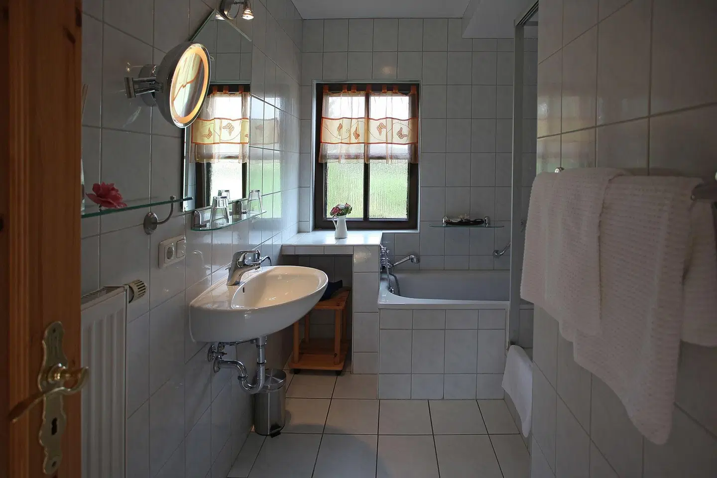 Wörners Schloss Weingut & Wellness Badezimmer
