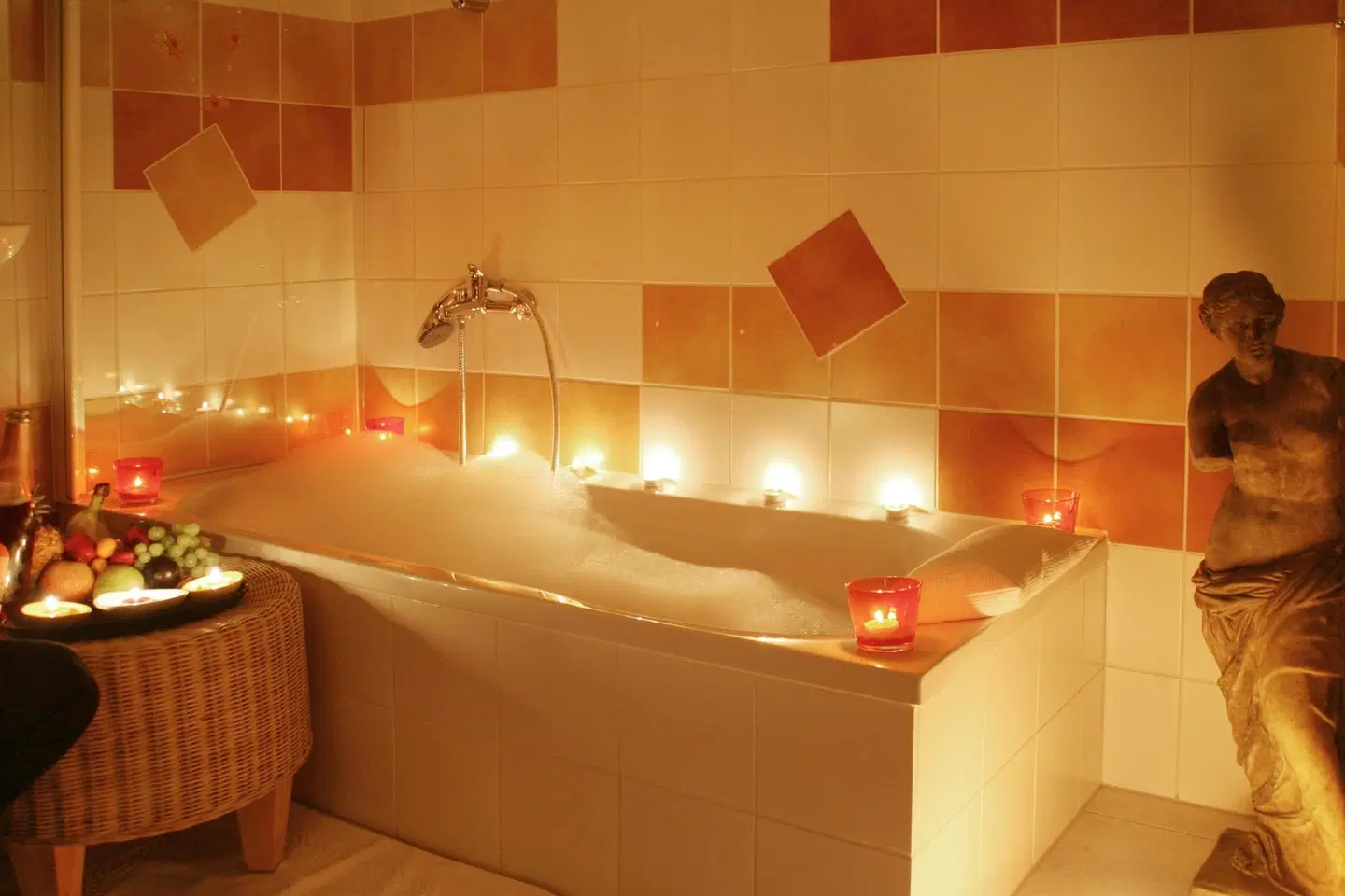 Wörners Schloss Weingut & Wellness Badezimmer