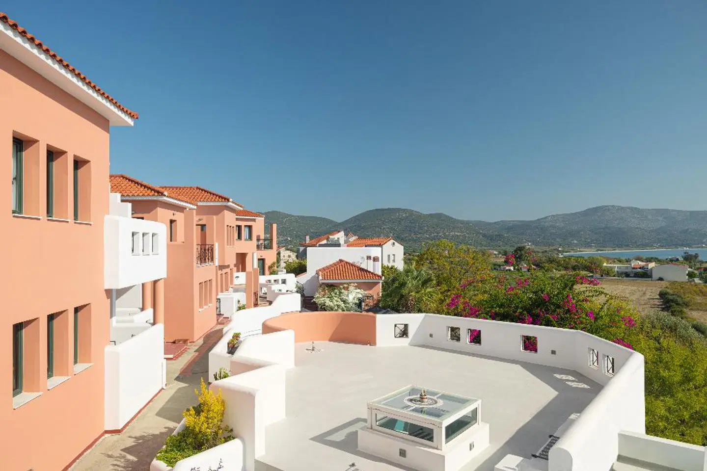 Nisea Hotel Samos Terrasse