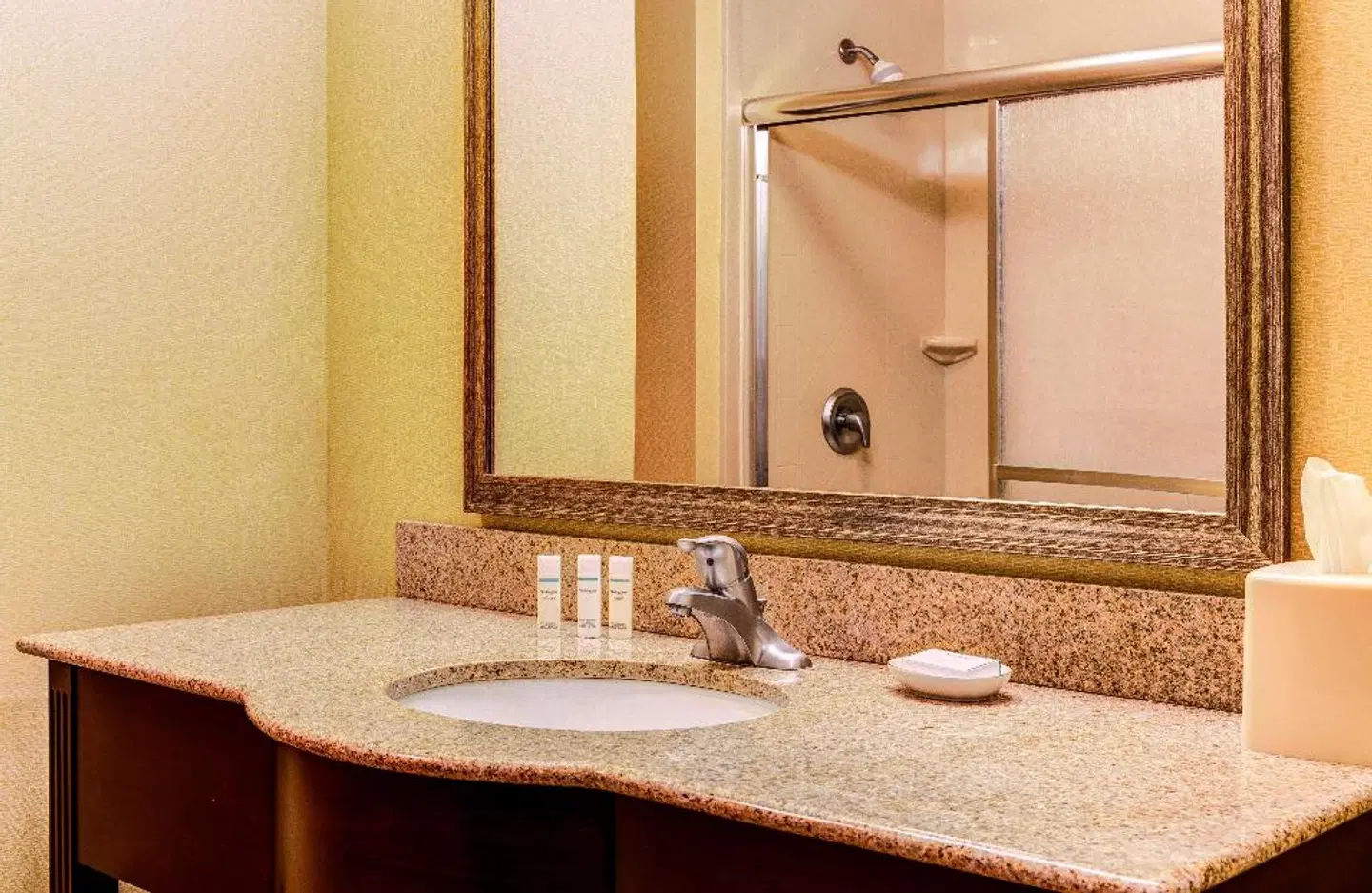 Hampton Inn Pendleton Badezimmer