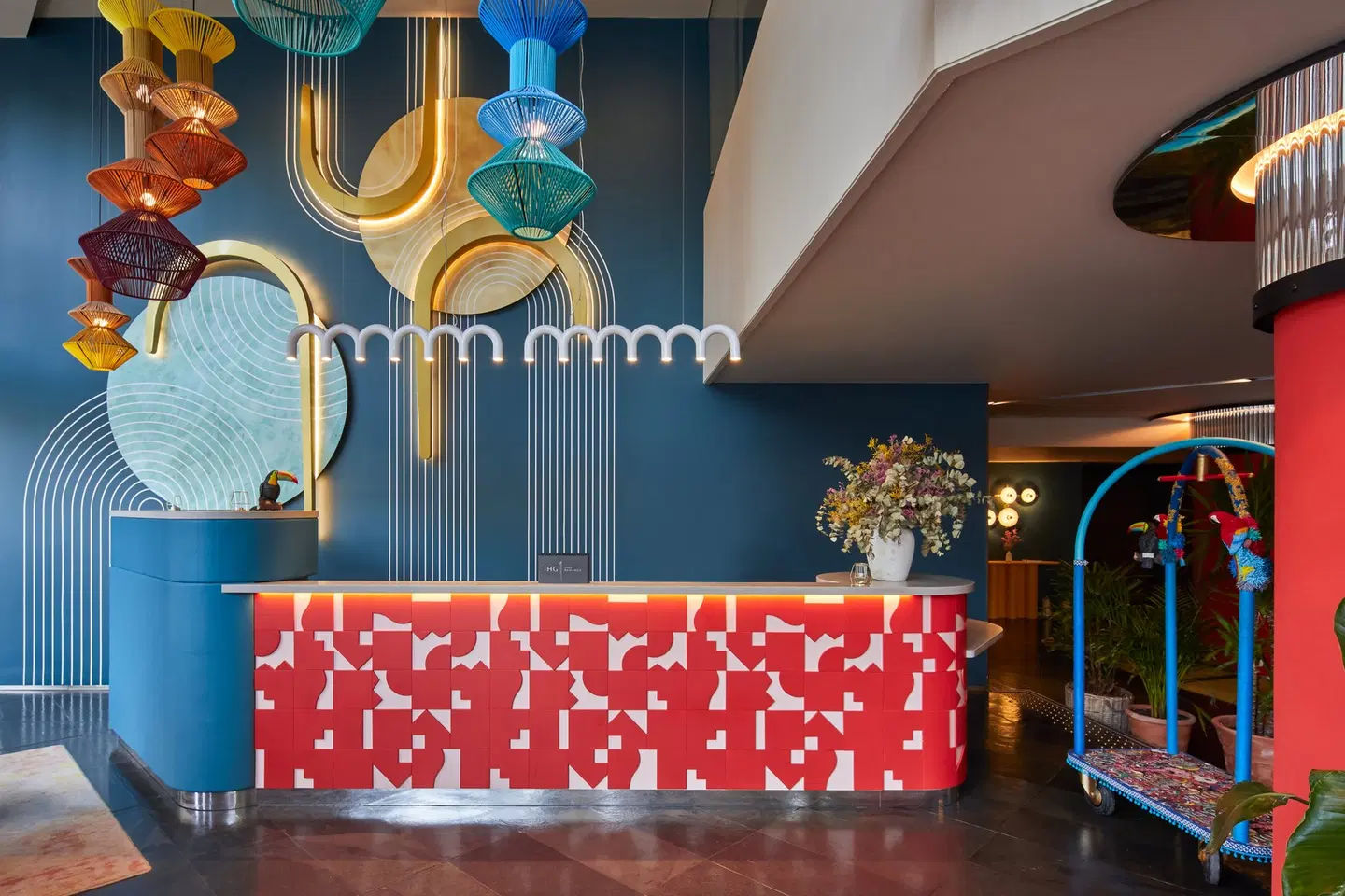 Barcelona Granvia Plaza Espana by IHG Hallenbad