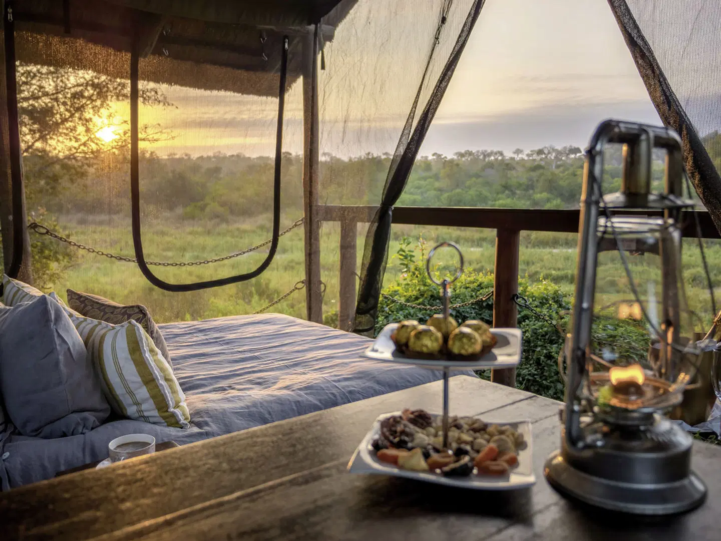 Jock Safari Lodge Terrasse