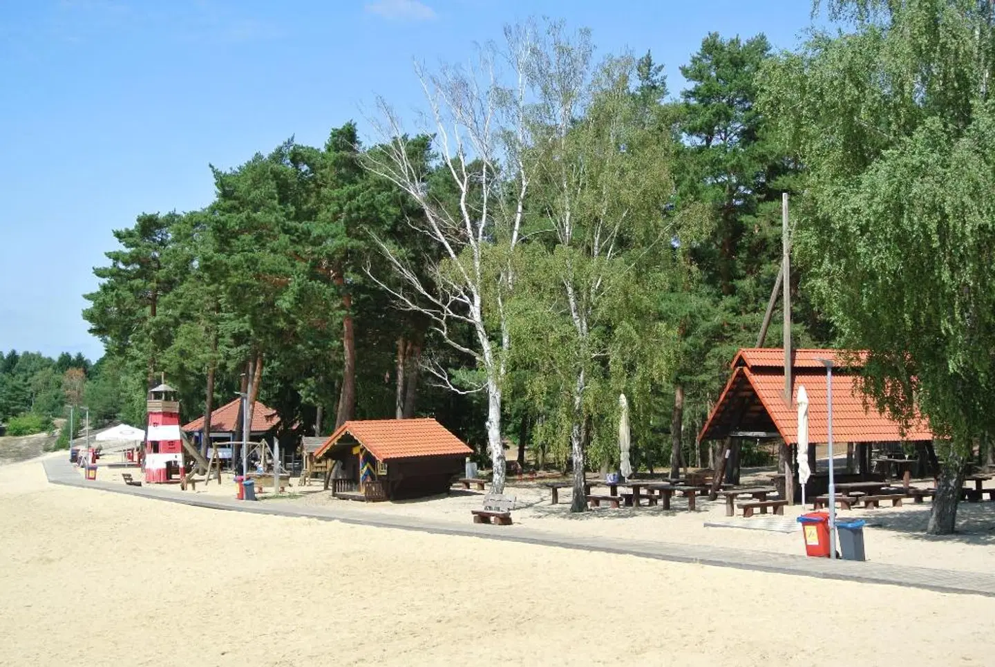 Am Bernsteinsee Strand