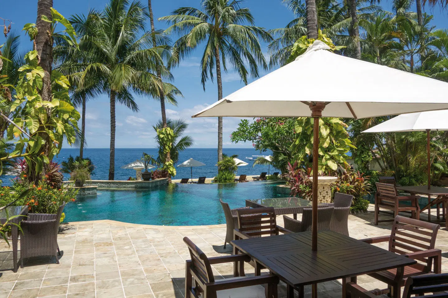Alam Anda Ocean Front Resort & Spa Terrasse