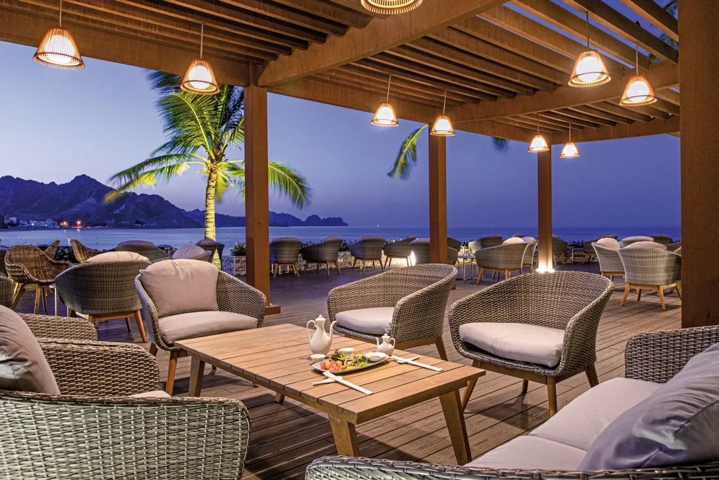 Al Bustan Palace, a Ritz-Carlton Hotel Terrasse