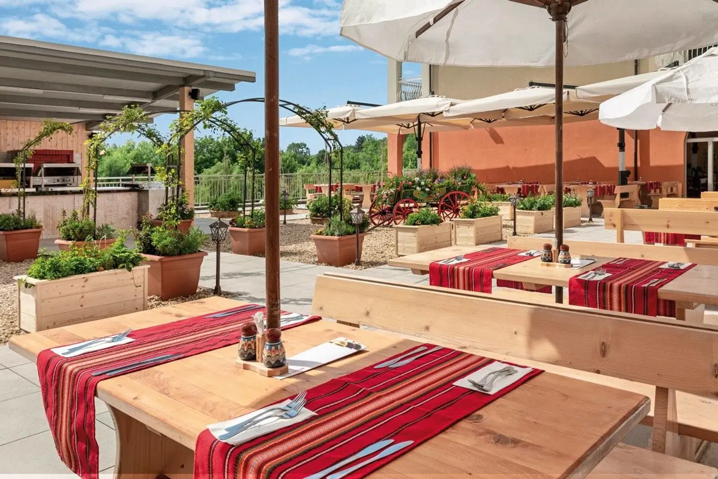 Sol Luna Bay Resort Terrasse