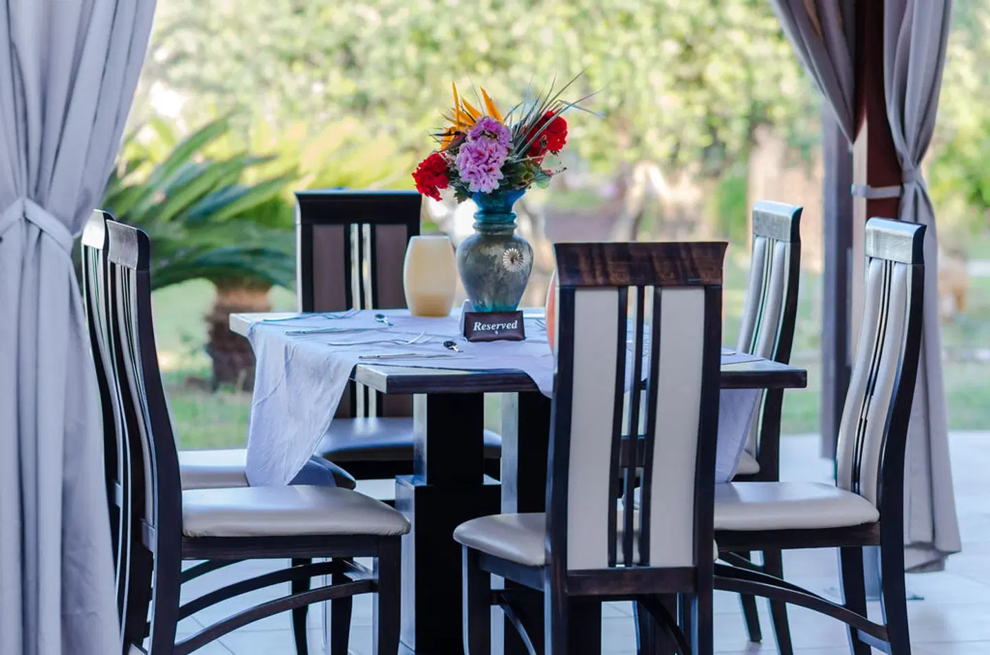 Gaia Palace Hotel Terrasse