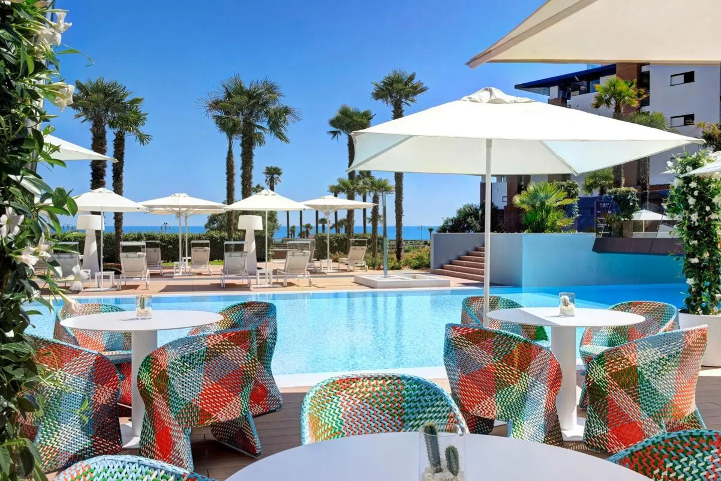 Almar Lido Jesolo Terrasse