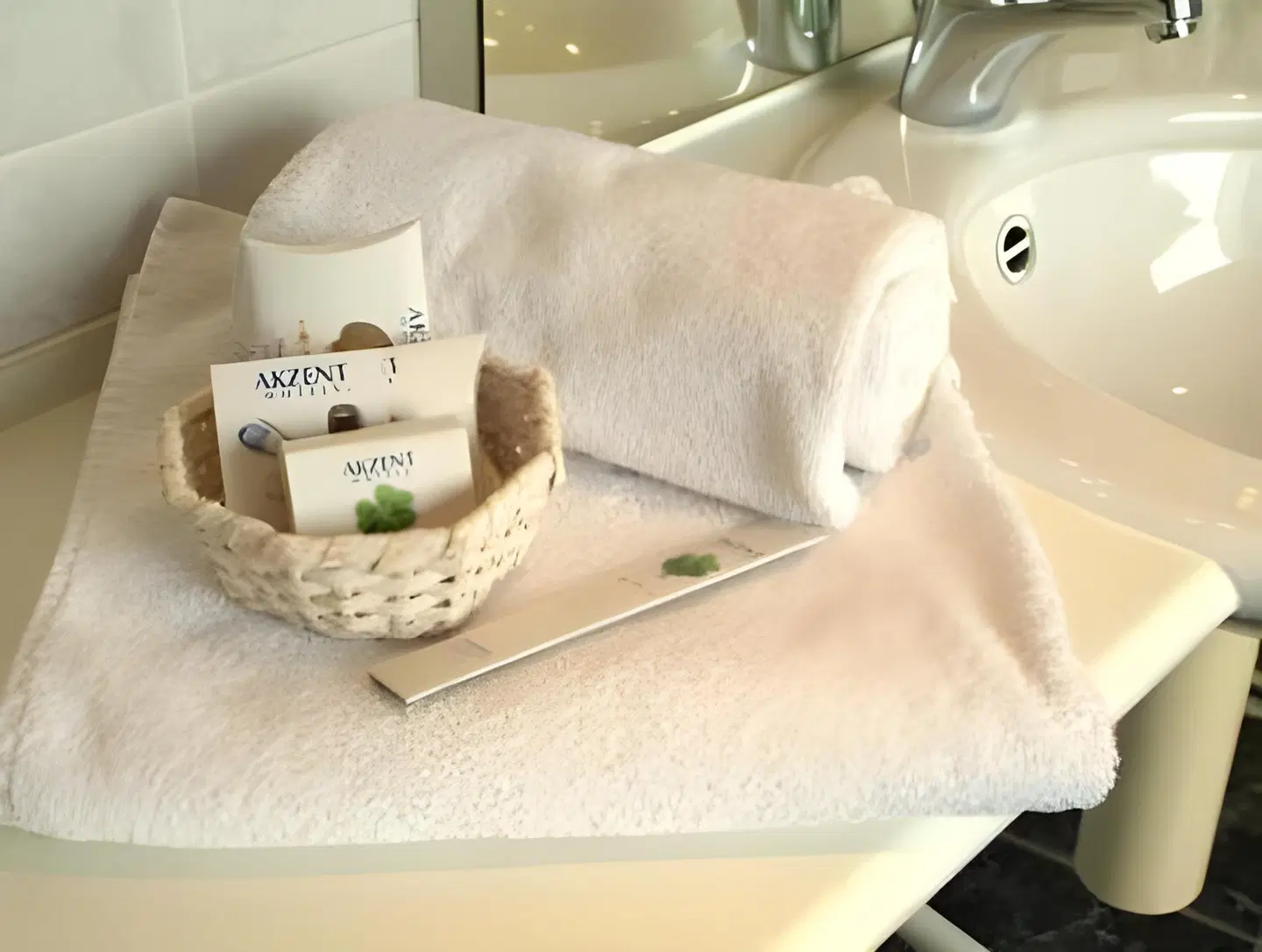 AKZENT Hotel Tietmeyer Badezimmer