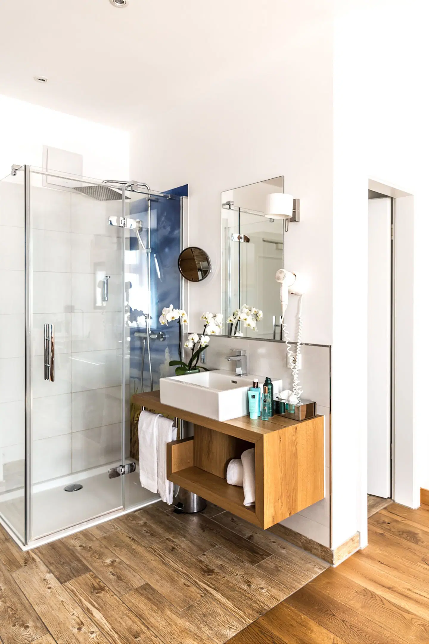 Das Aunhamer Suites & Spa Badezimmer