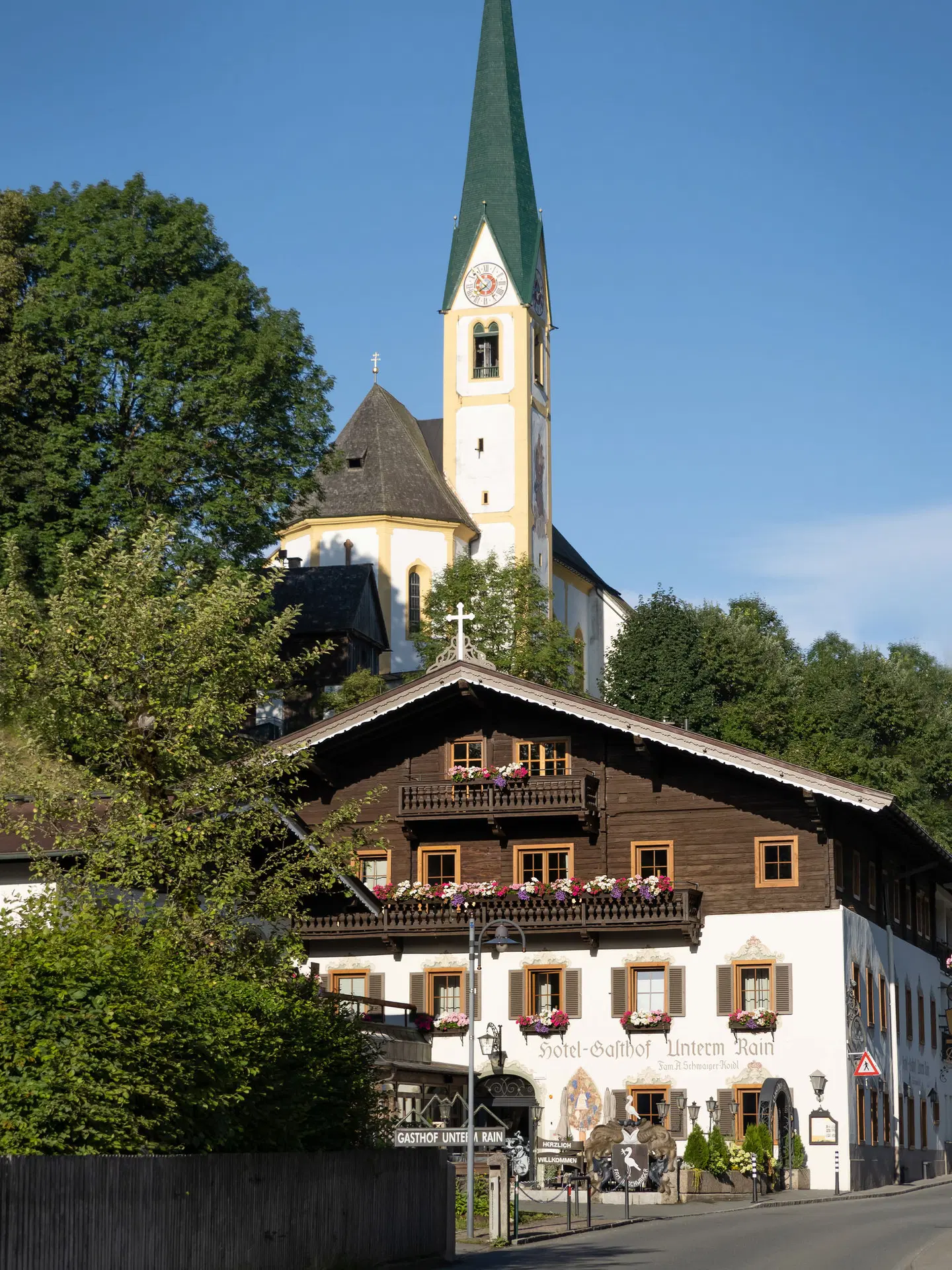 Alpen Glück Hotel Unterm Rain EXTERIOR