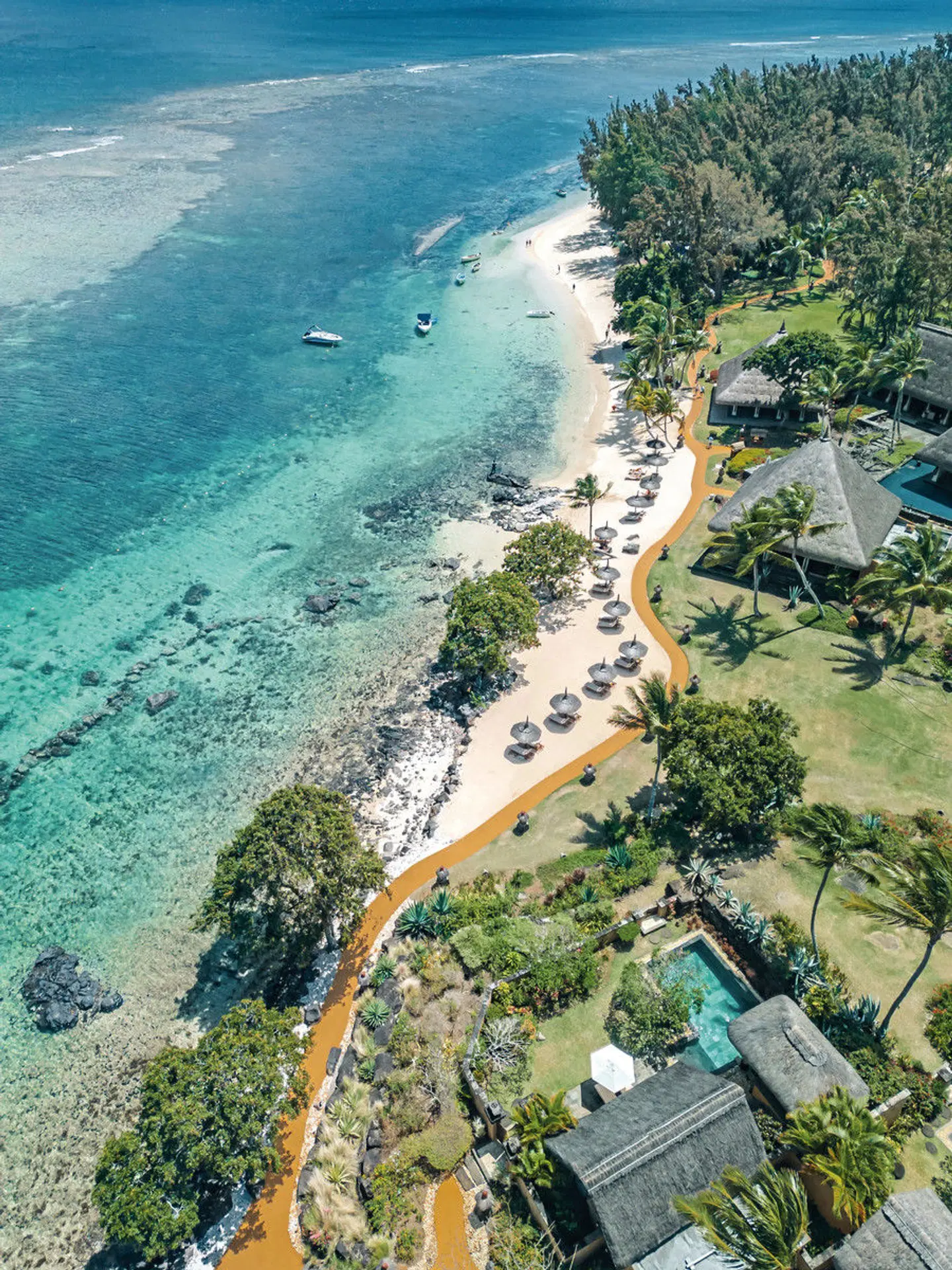 The Oberoi Beach Resort, Mauritius LANDSCAPE
