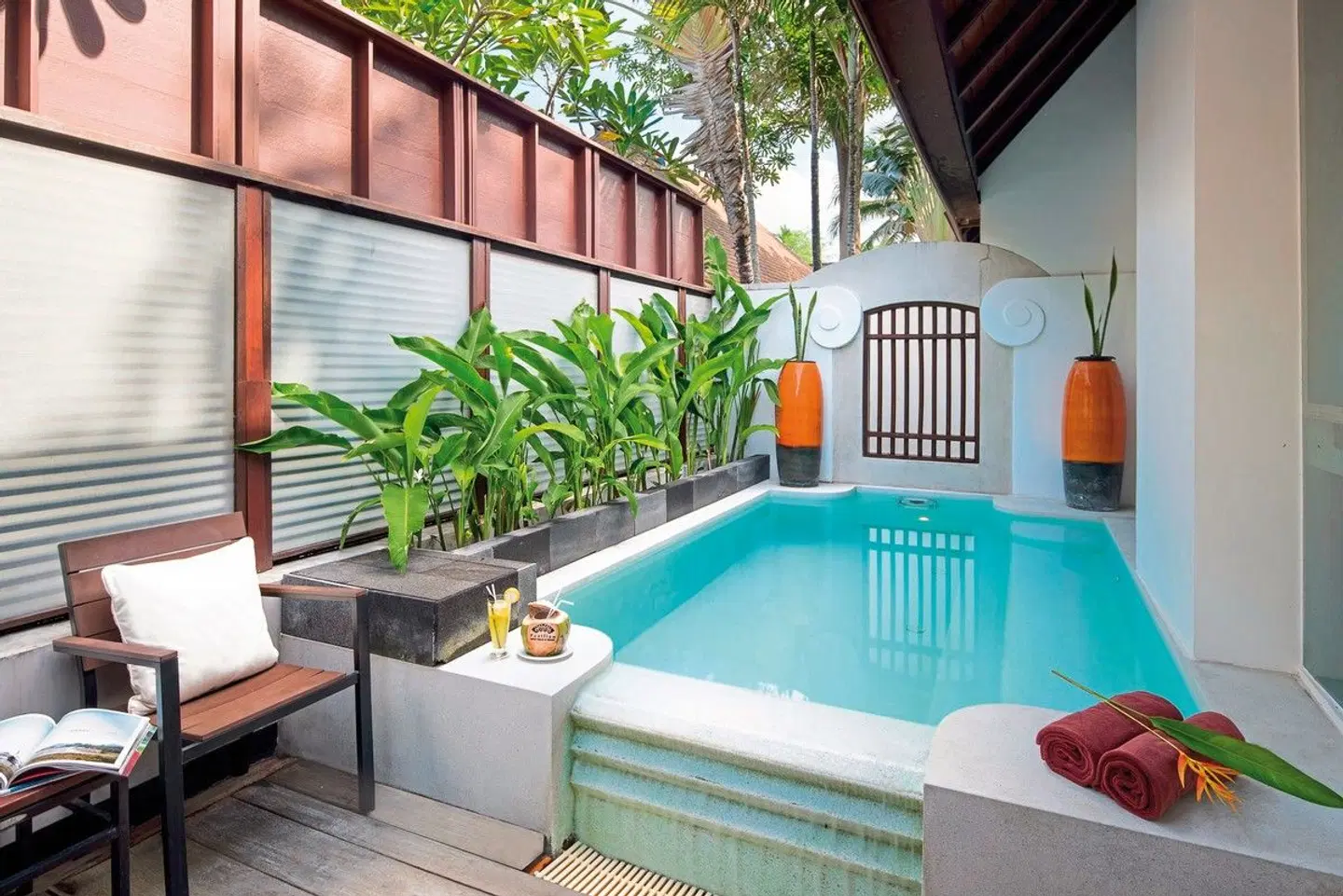 Pavilion Samui Villas & Resort Hallenbad