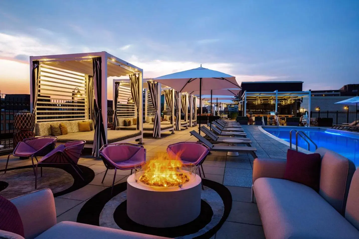 YOTEL Washington DC Terrasse