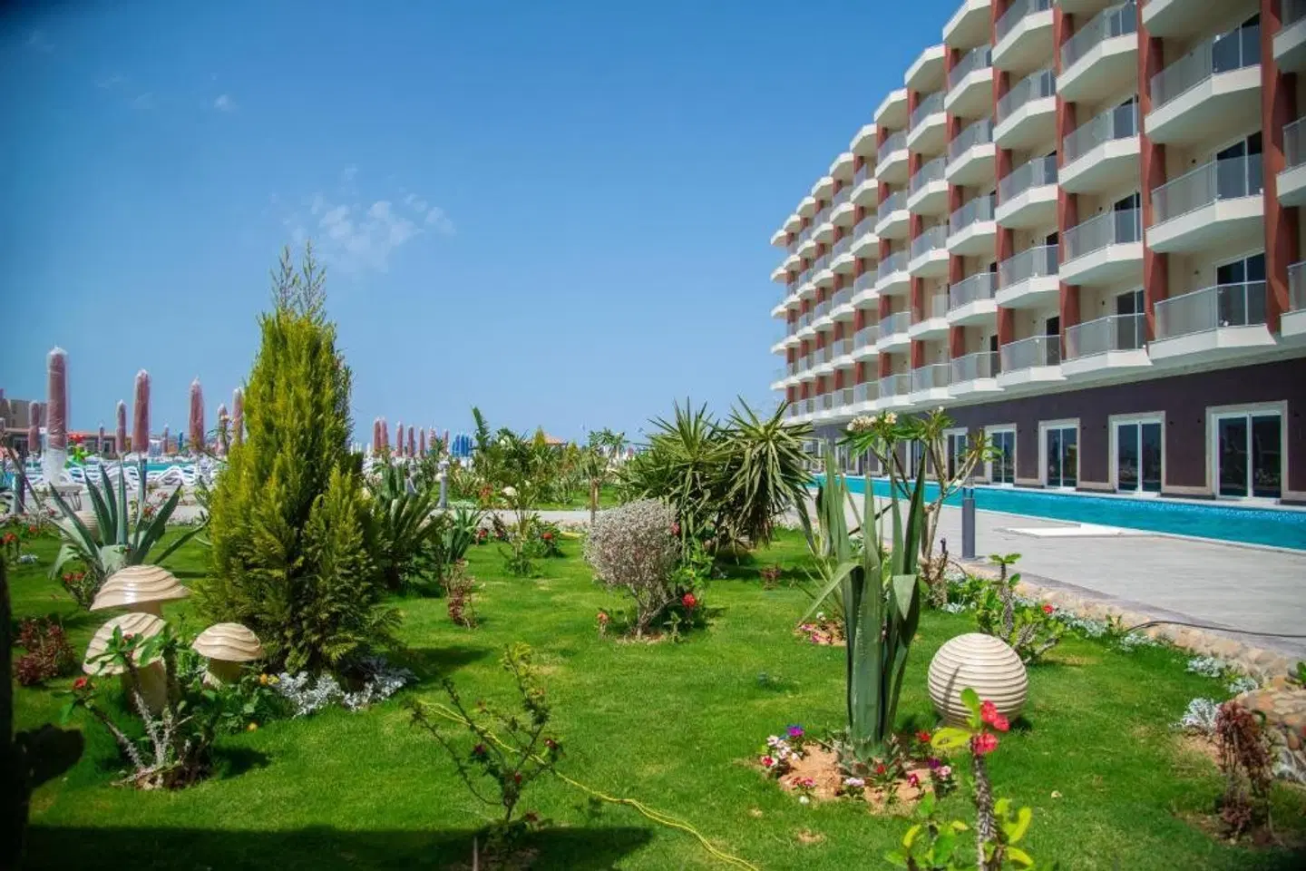 Rewaya Majestic Resort Garten