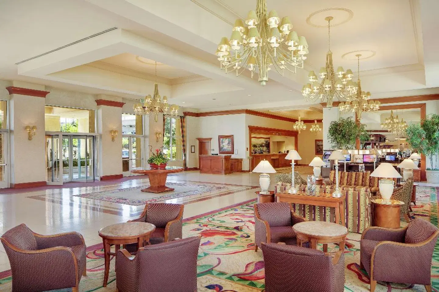 Seattle Airport Hilton LOUNGE_LOBBY