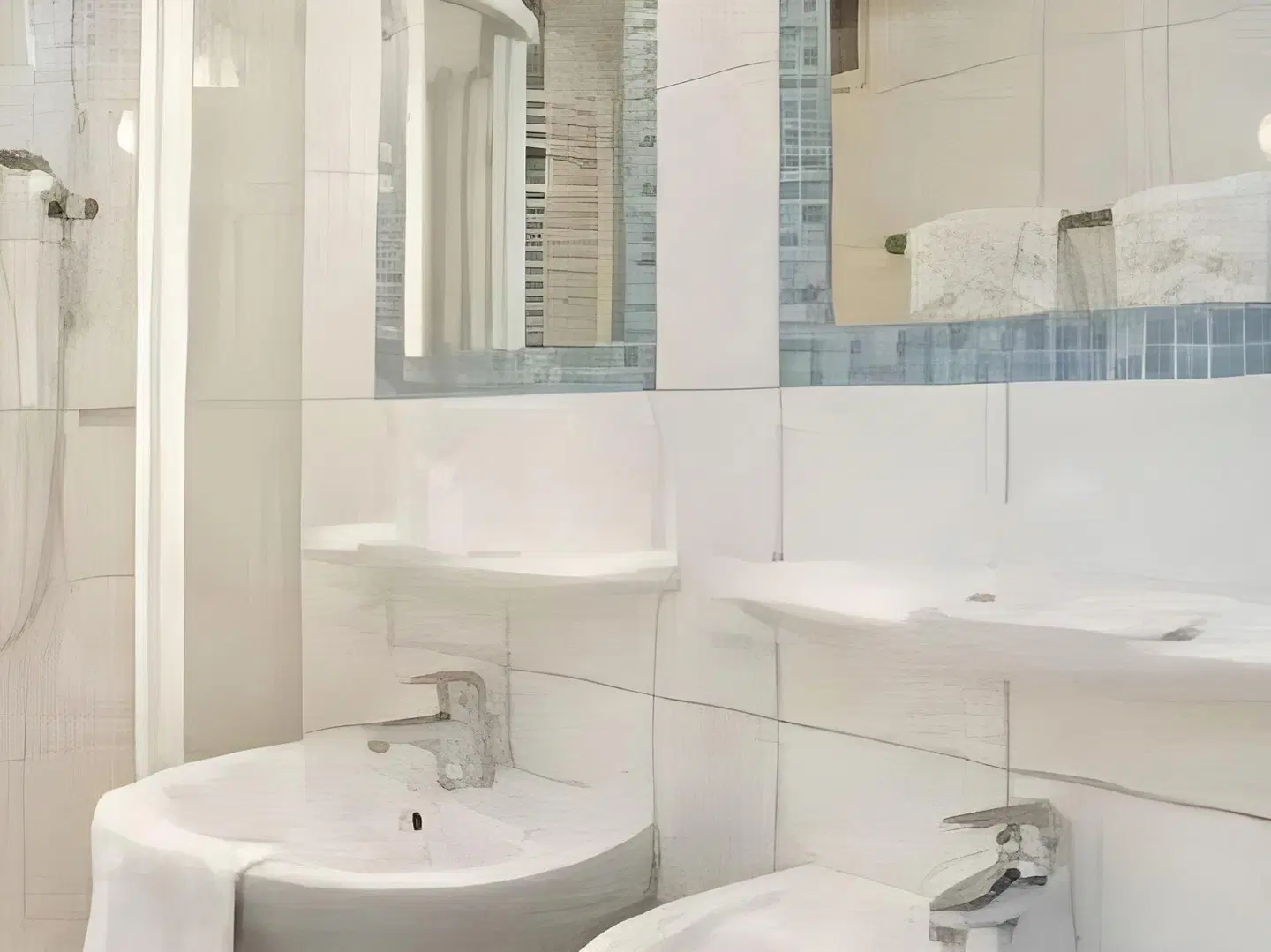 Hotel Rheinland Badezimmer
