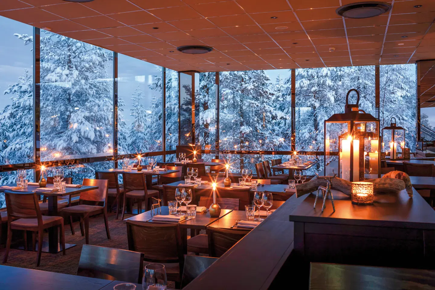 Lapland Hotels Sky Ounasvaara Restaurant