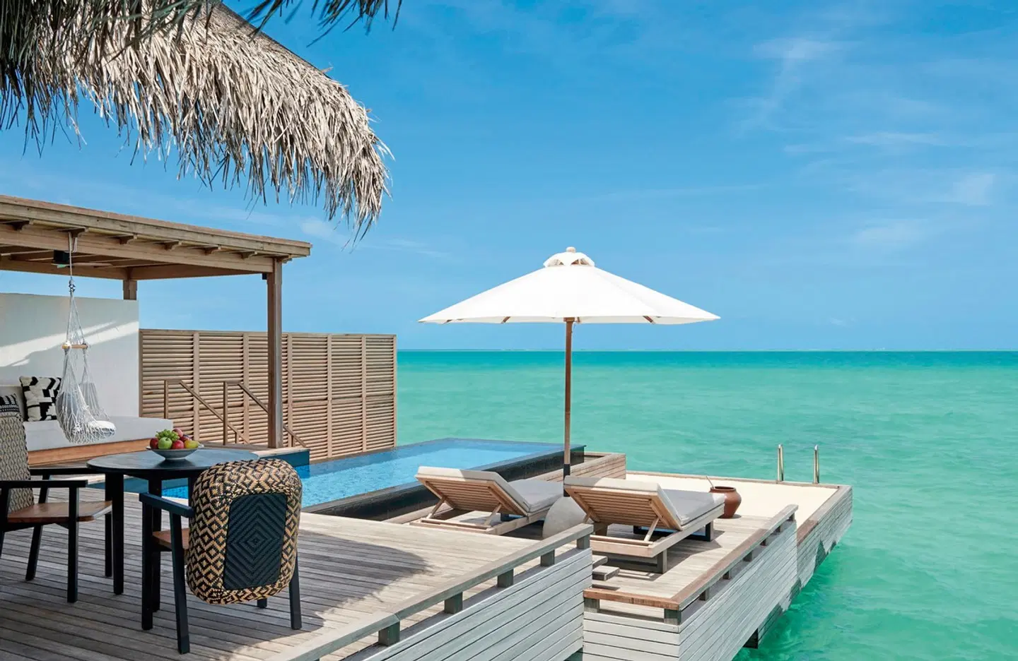 Sirru Fen Fushi, Private Lagoon Resort Strand
