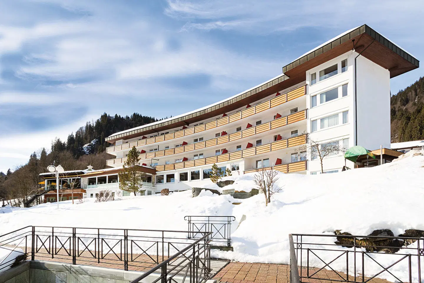 Alpenhotel Oberstdorf - ein Rovell Hotel Terrasse
