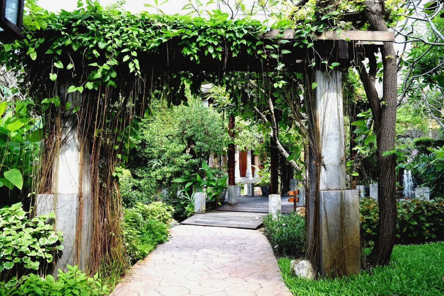 Deva Samui Resort & Spa Garten