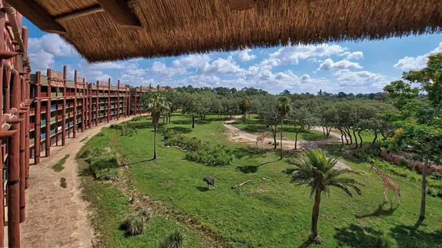 Disney's Animal Kingdom Lodge Garten
