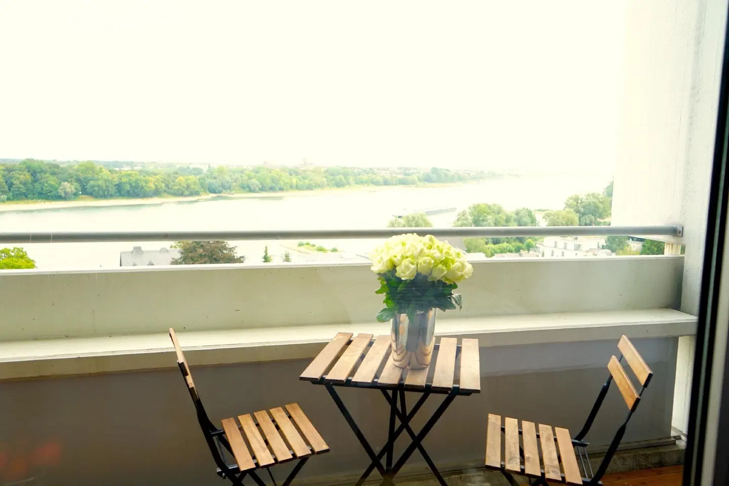 Rheinblick Appartments Terrasse