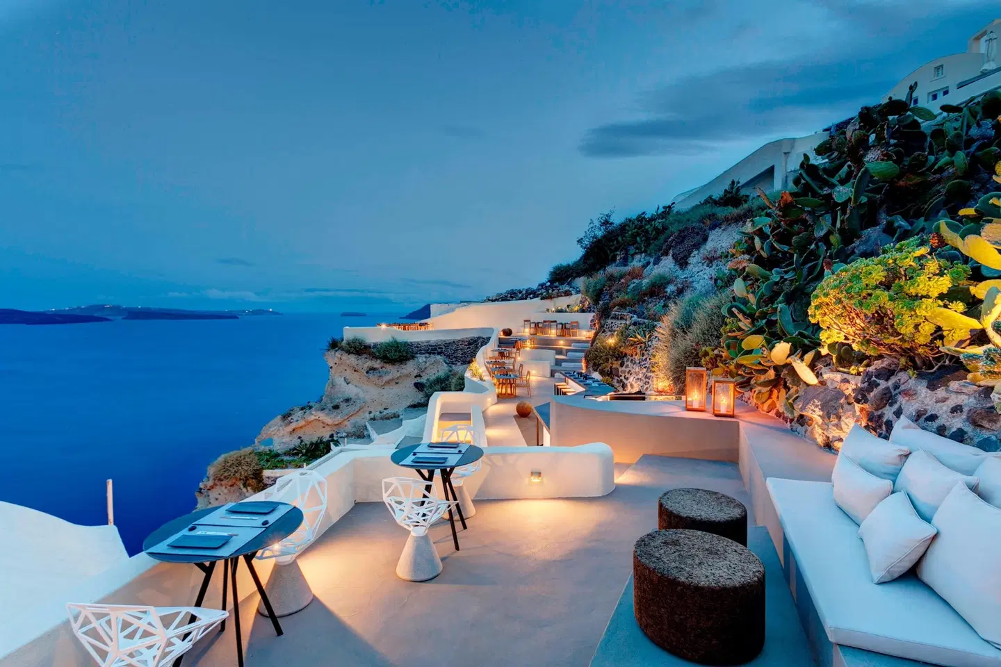 Mystique, a Luxury Collection Hotel, Santorini Terrasse