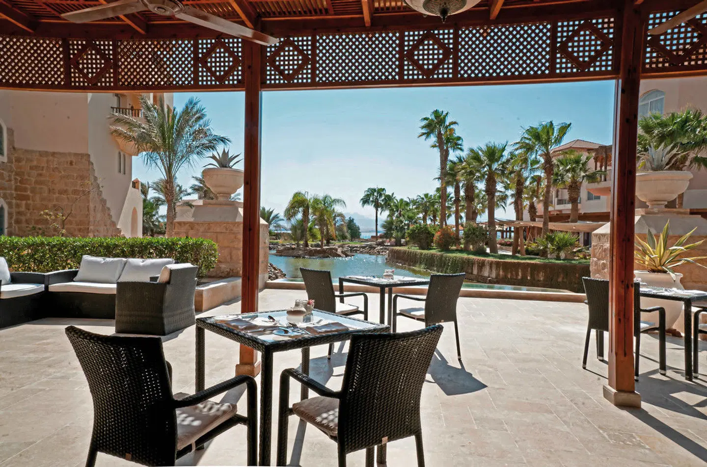Kempinski Soma Bay Terrasse